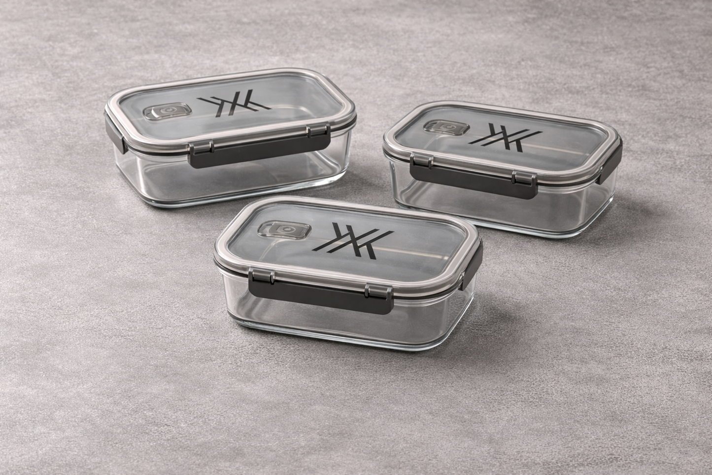 NX.co GLASS CONTAINERS 640ml Glass containers