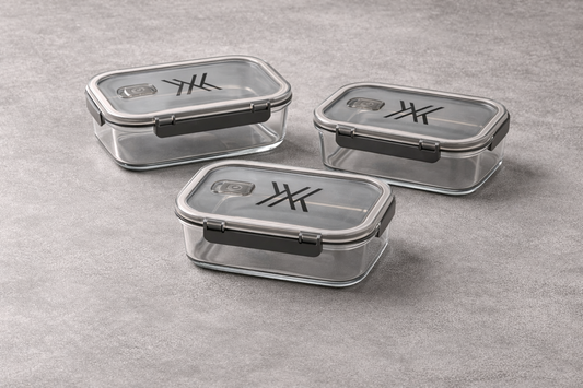 NX.co GLASS CONTAINERS 640ml Glass containers